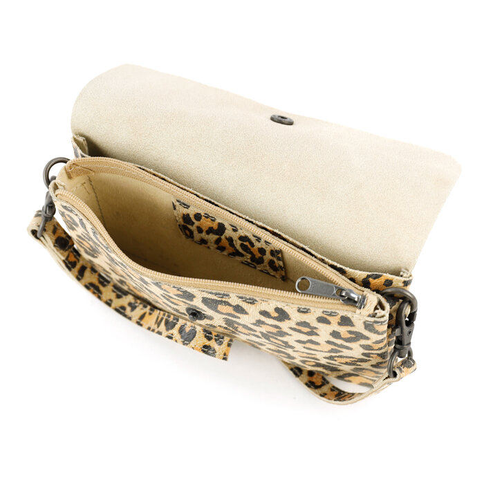 Bear Design Bear Design Lydia clutch-schoudertasje-telefoontasje small panther