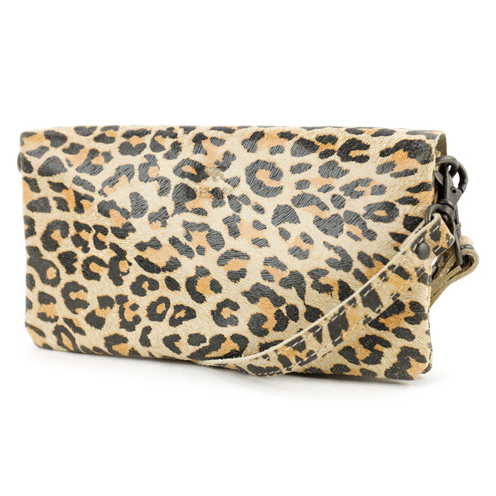 Bear Design Bear Design Lydia clutch-schoudertasje-telefoontasje small panther