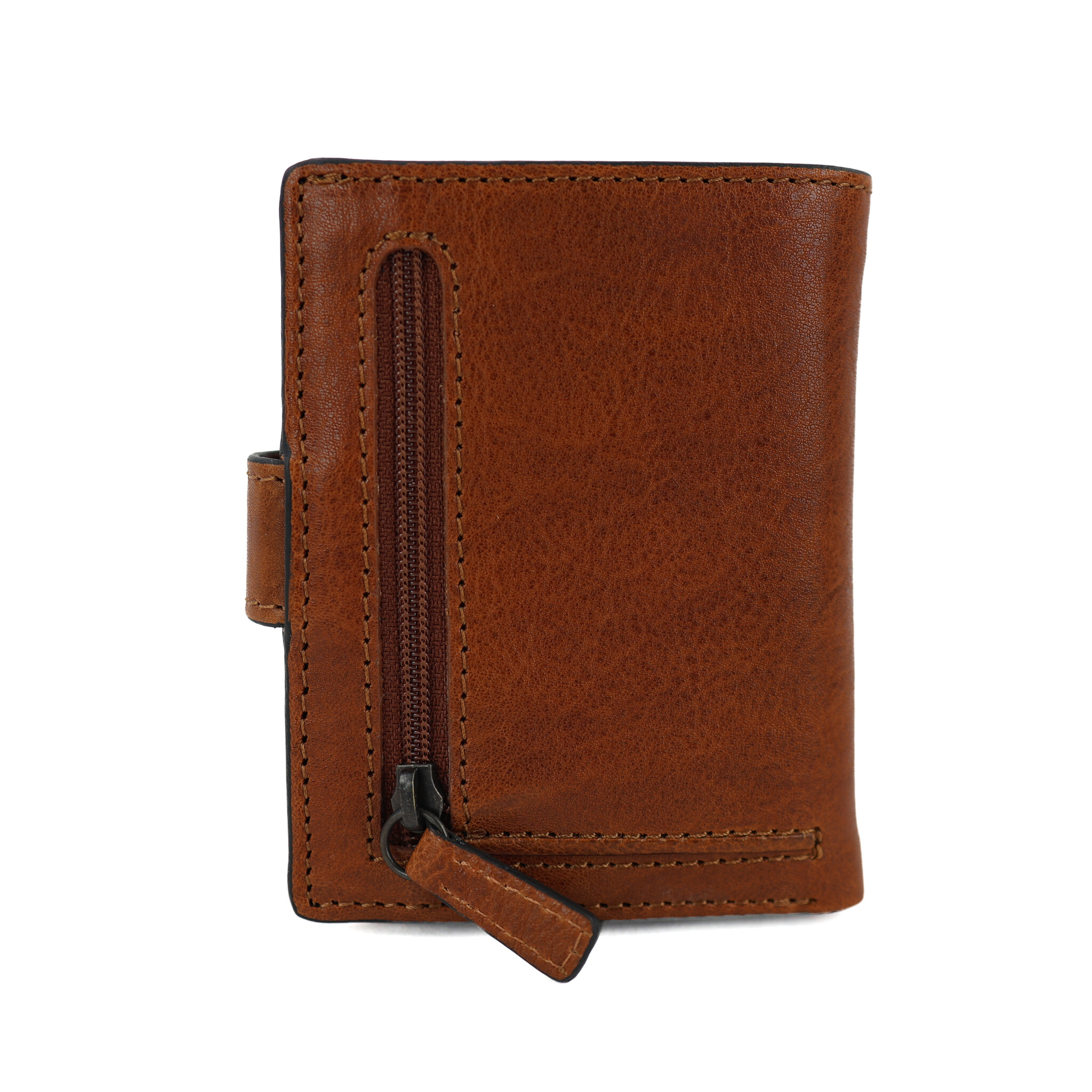 Bear Design Bear Design Pietro 10cc portemonnee met cardprotector cognac