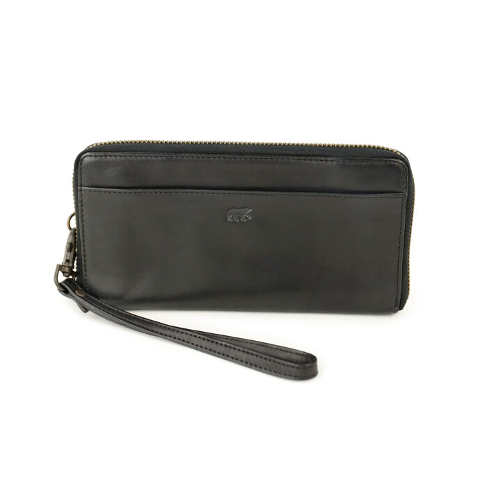 Bear Design Bear Design Sofie 8cc RFID ritsportemonnee-clutch zwart