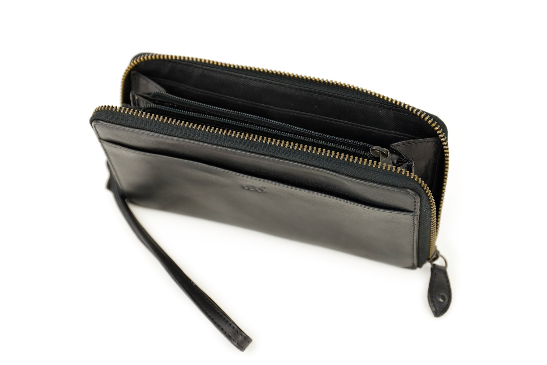 Bear Design Bear Design Sofie 8cc RFID ritsportemonnee-clutch zwart