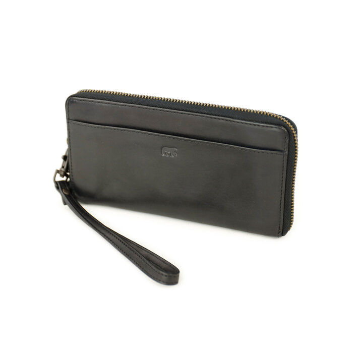 Bear Design Bear Design Sofie 8cc RFID ritsportemonnee-clutch zwart