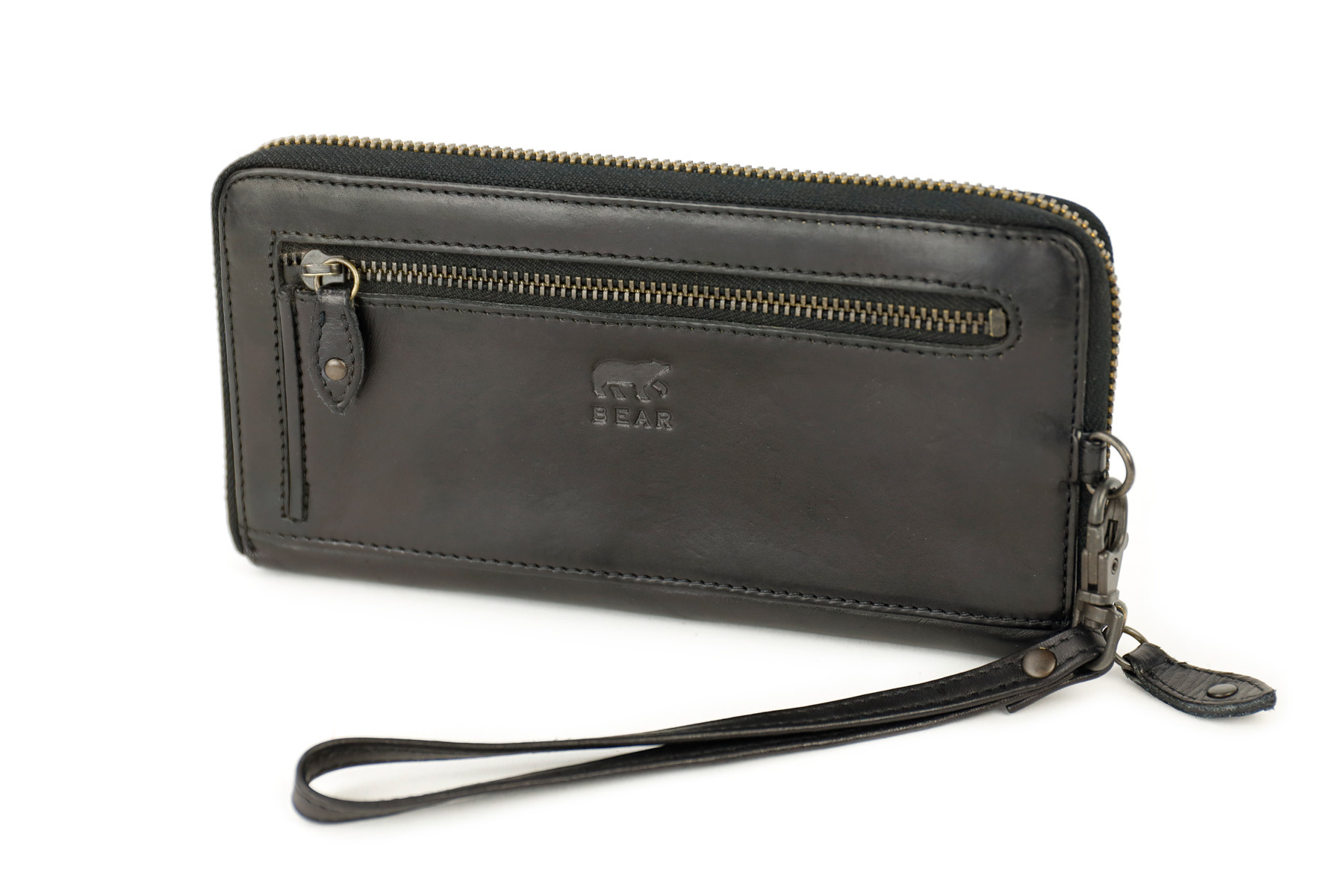 Bear Design Bear Design Sofie 8cc RFID ritsportemonnee-clutch zwart
