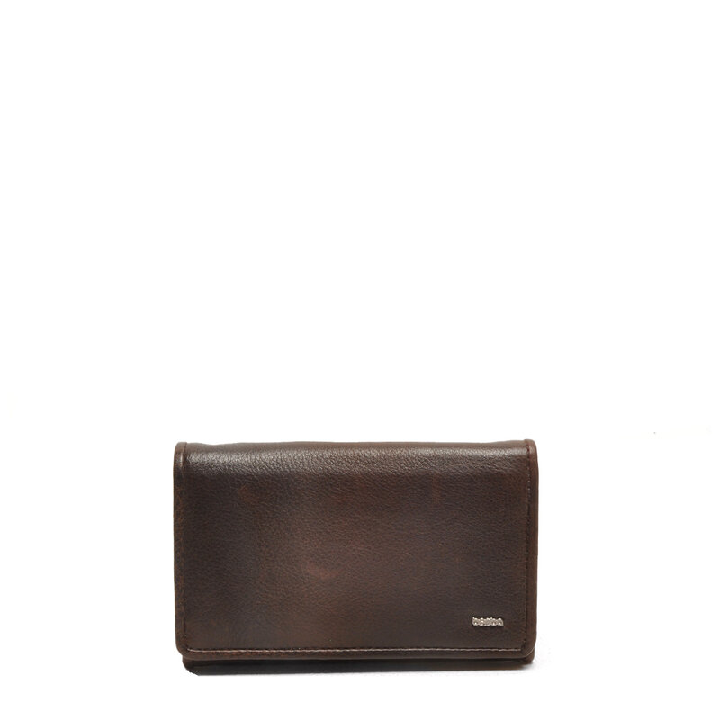 Berba Berba Lucca 6cc dames-portemonnee chocolate