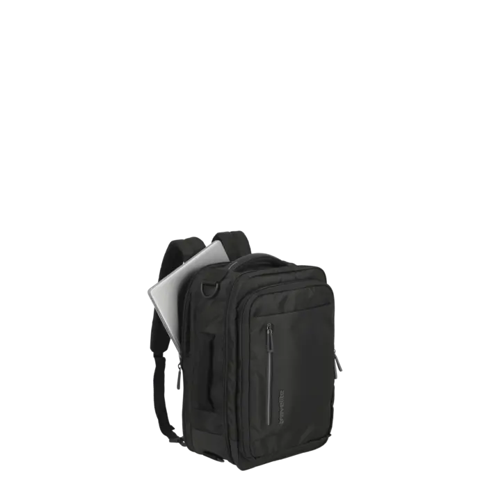 Travelite Travelite Crosslite 15" laptop-boardbag Small schouder-rugtas zwart