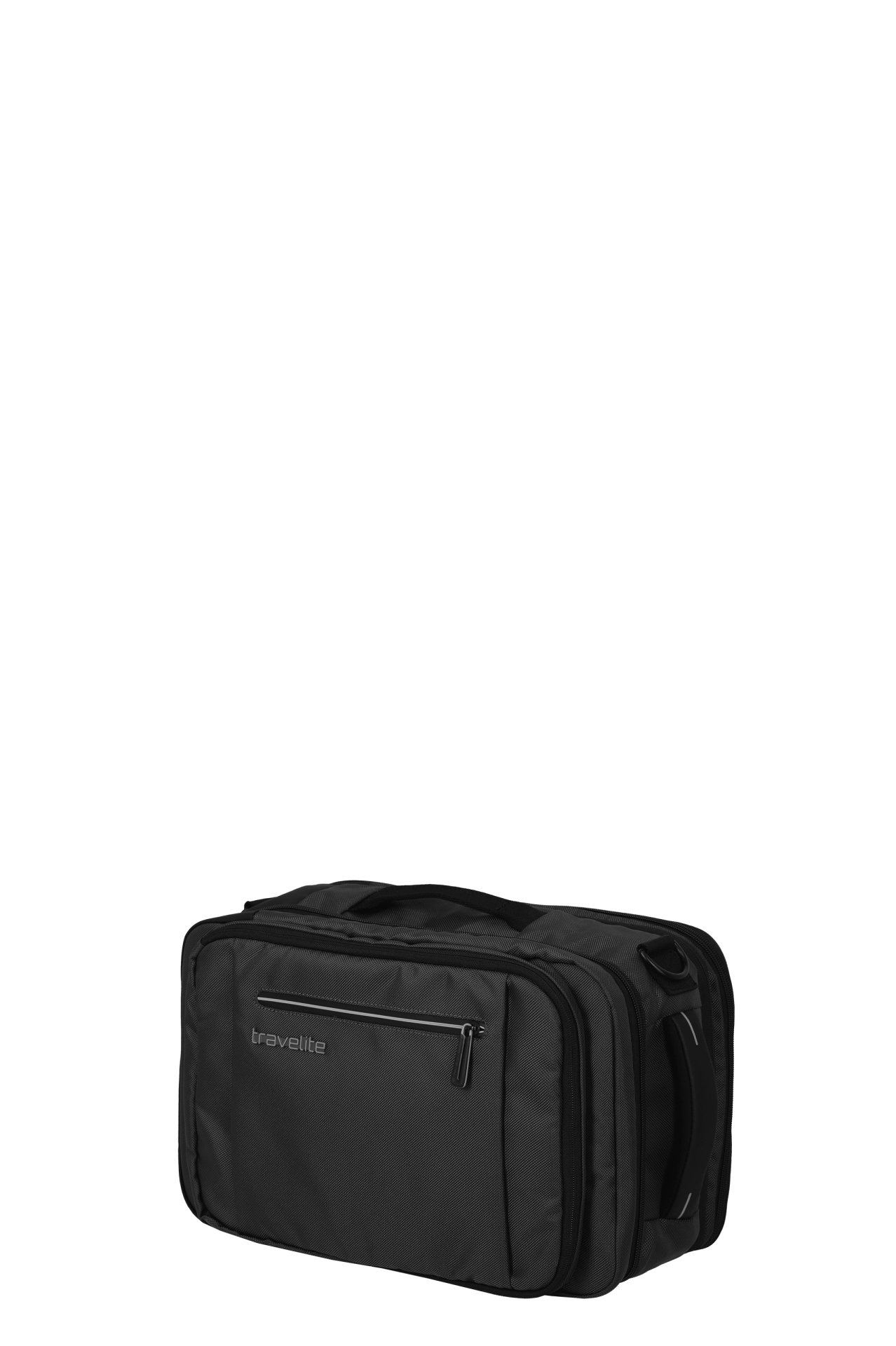 Travelite Travelite Crosslite 15" laptop-boardbag Small schouder-rugtas zwart