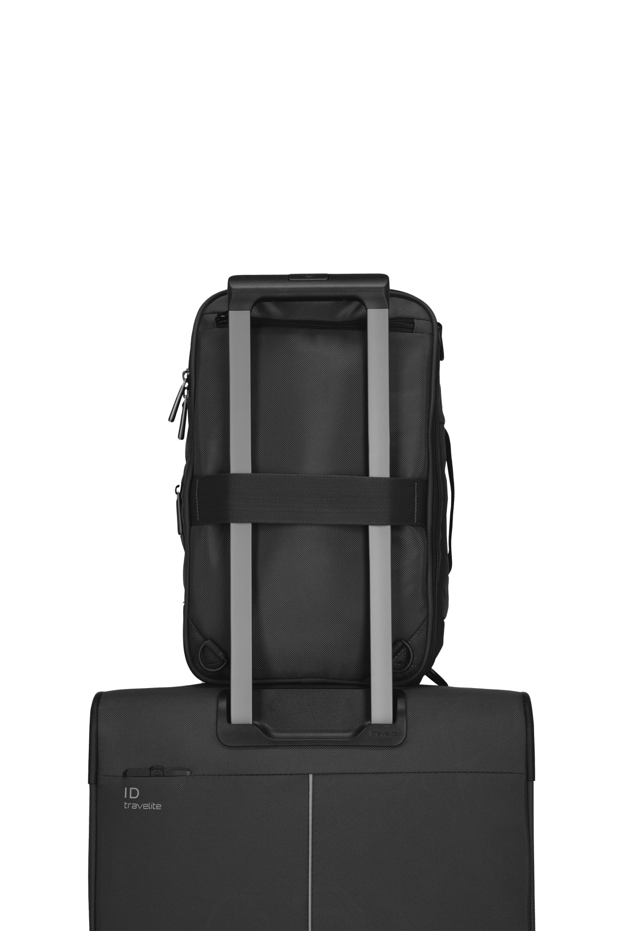 Travelite Travelite Crosslite 15" laptop-boardbag Small schouder-rugtas zwart