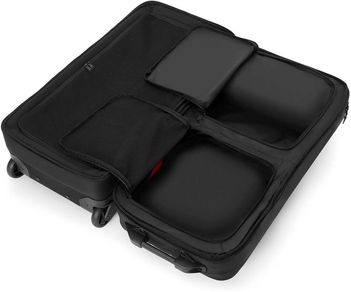 Dakine Dakine Split roller bag 2.0 reistas op wielen 85L dark ephemera