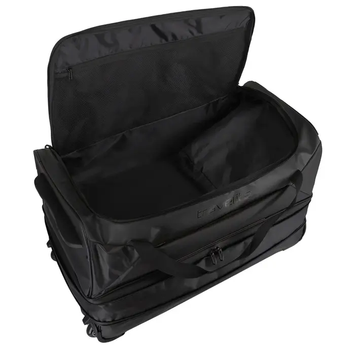 Travelite Travelite Basics 70cm-119L wieltas expandable zwart