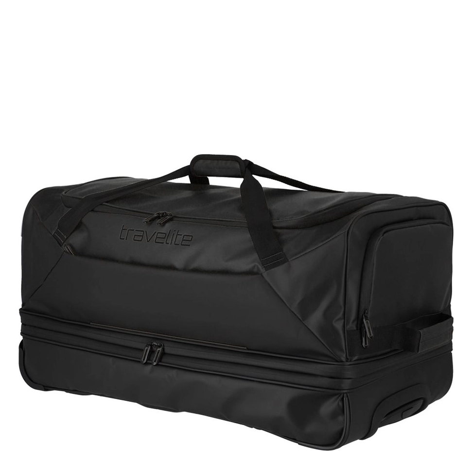 Travelite Travelite Basics 70cm-119L wieltas expandable zwart