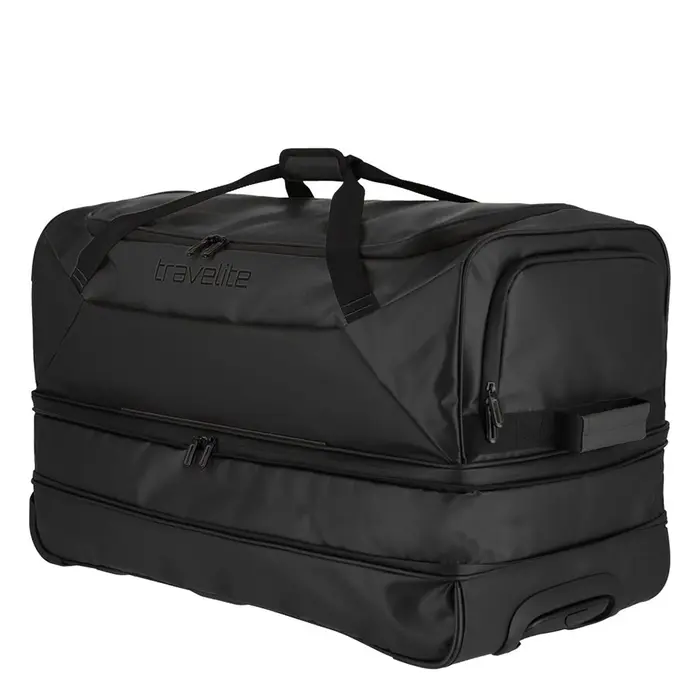 Travelite Travelite Basics 70cm-119L wieltas expandable zwart
