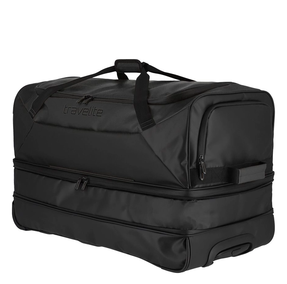 Travelite Travelite Basics 70cm-119L wieltas expandable zwart