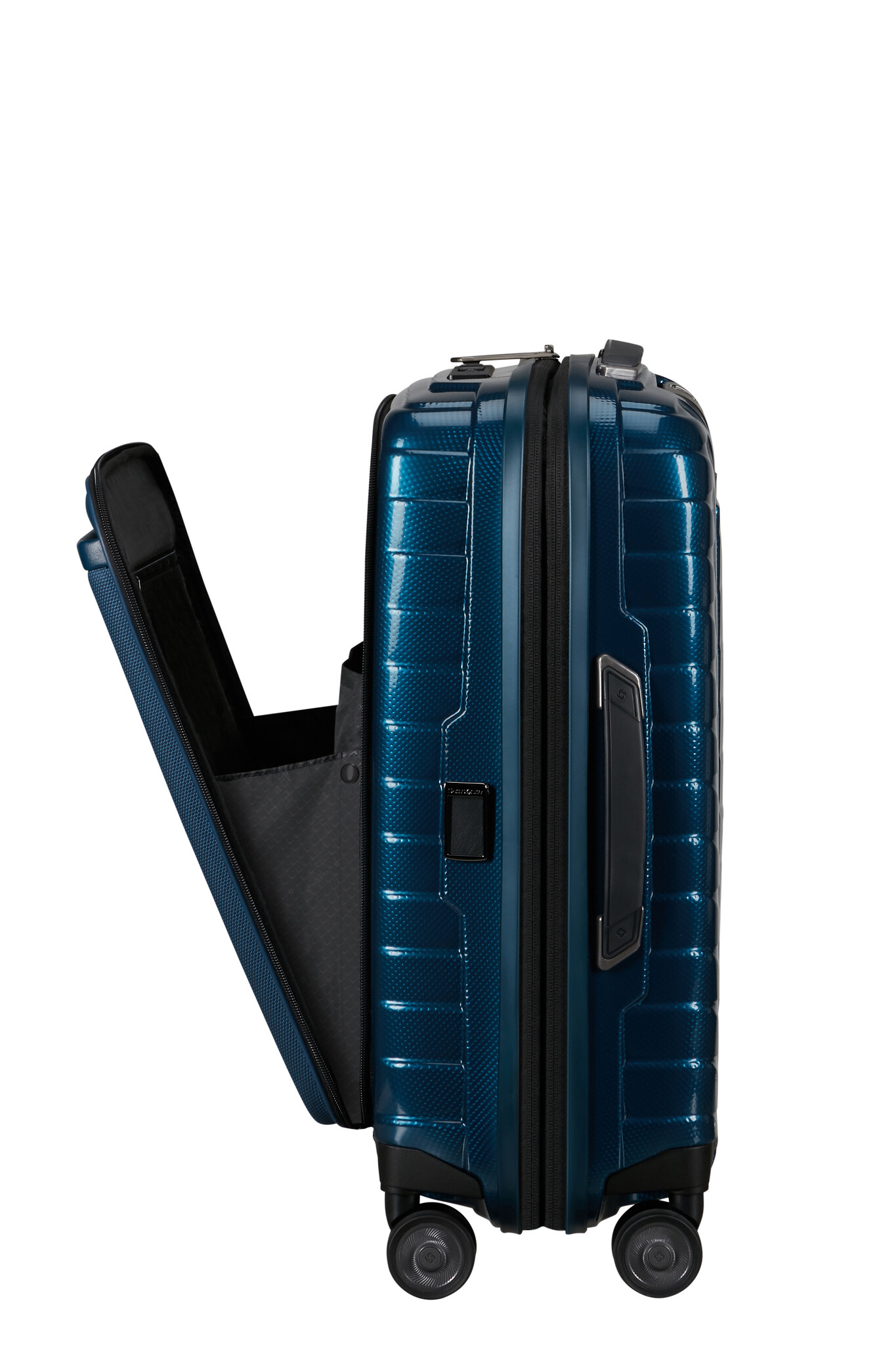 Samsonite Samsonite Proxis 16"-55cm EXP easy access handbagage koffer petrol blue