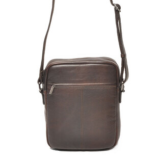 Berba Berba Lucca reporter-crossbody-schoudrtas chocolate