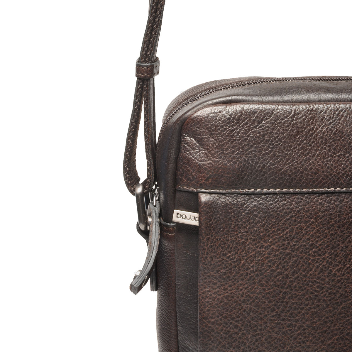 Berba Berba Lucca reporter-crossbody-schoudrtas chocolate