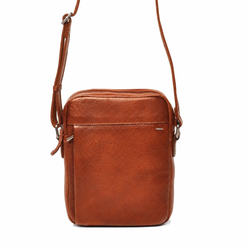 Berba Berba Lucca reporter-crossbody-schoudrtas brandy