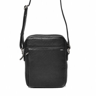 Berba Berba Lucca reporter-crossbody-schoudrtas zwart
