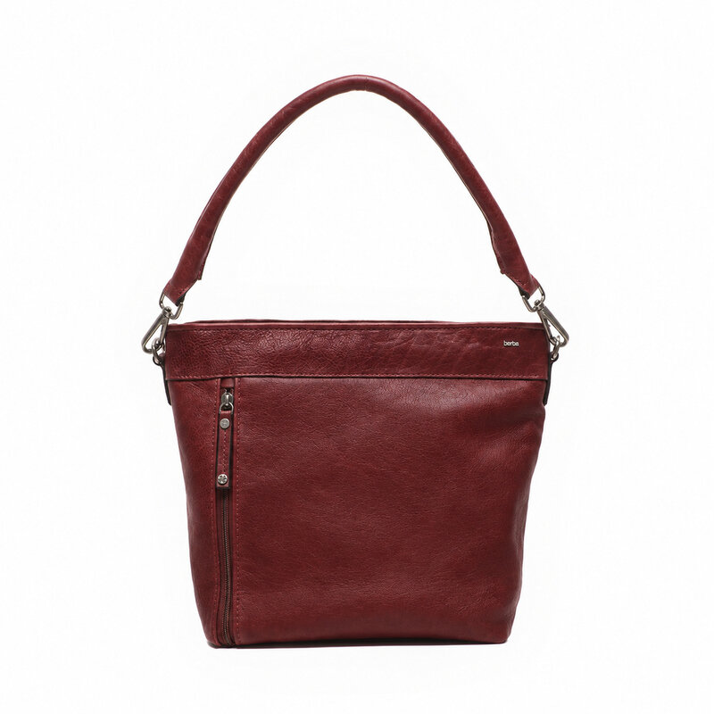 Berba Berba Lucca Bucket Bag schoudertas cherry