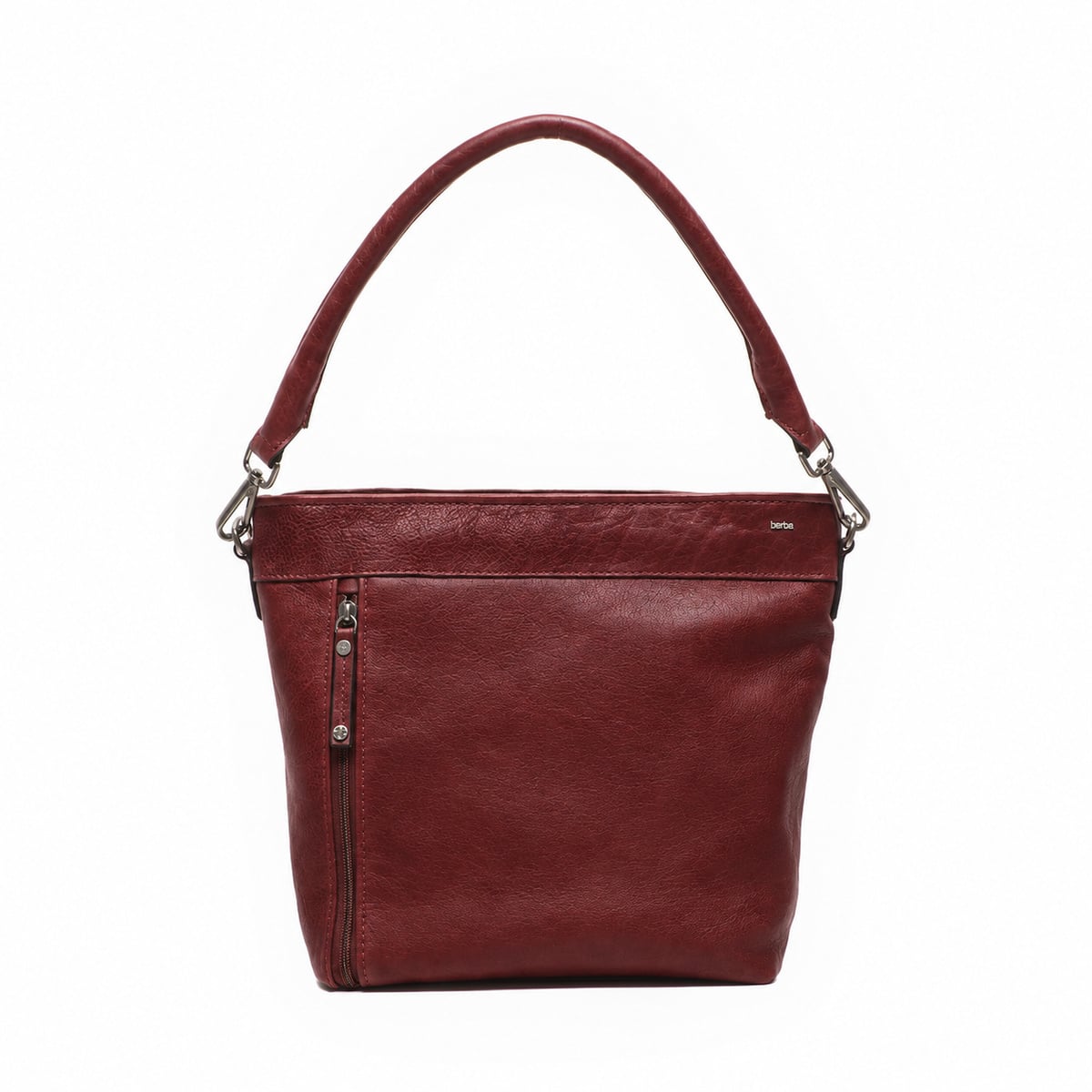 Berba Berba Lucca Bucket Bag schoudertas cherry
