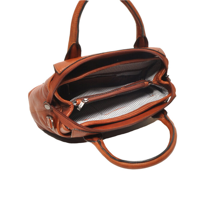 Berba Berba Lucca hand-schoudertas cognac