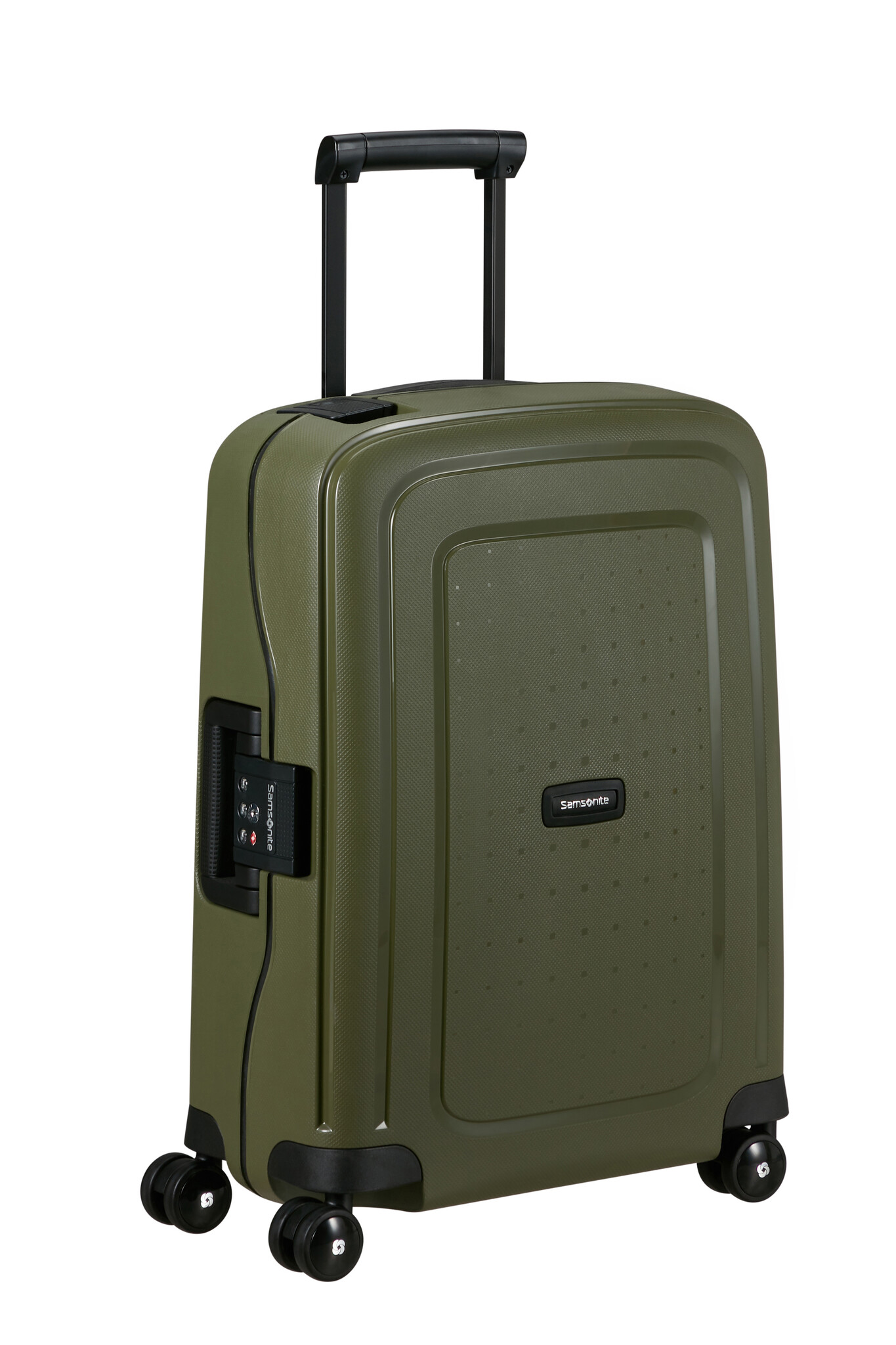 Samsonite Samsonite SCure Spinner 55cm handbagage koffer olive
