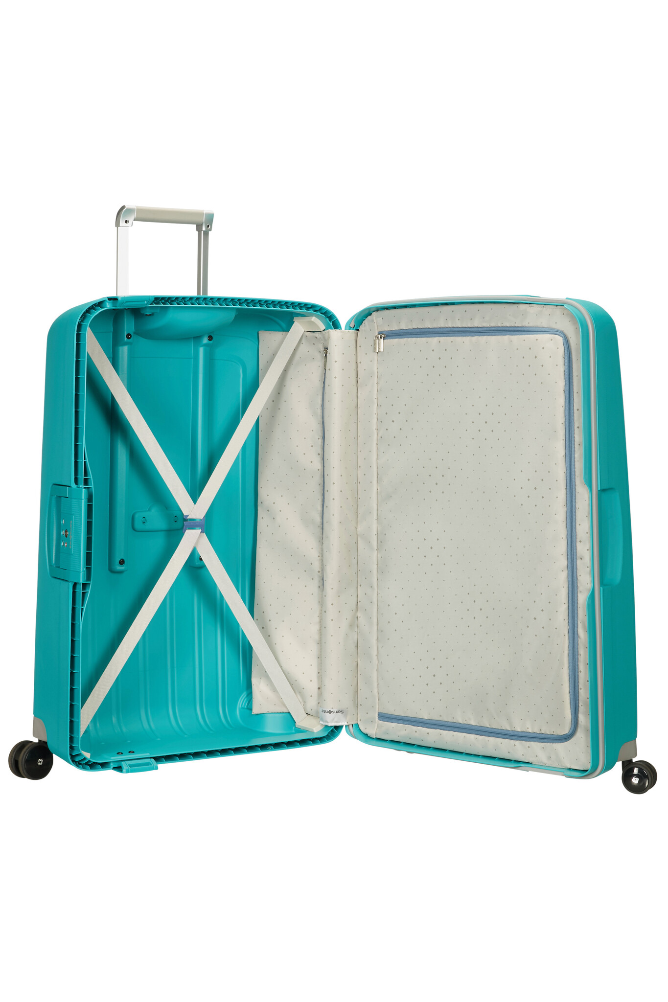 Samsonite Samsonite SCure Spinner 69cm-79L reiskoffer aqua blue