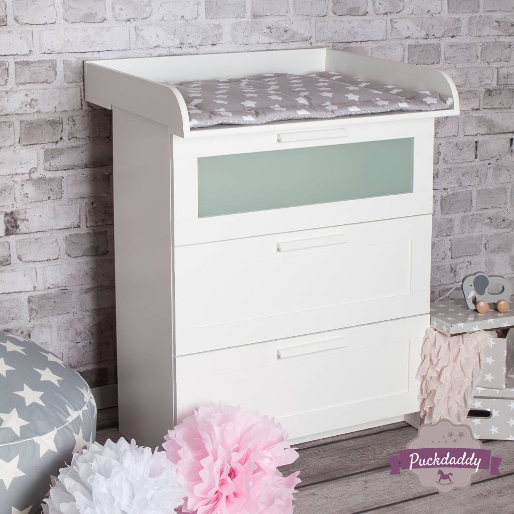 Wickelaufsatz von Puckdaddy für IKEA Brimnes Kommode - Puckdaddy Wickelaufsatz von Puckdaddy für IKEA Brimnes Kommode - Puckdaddy