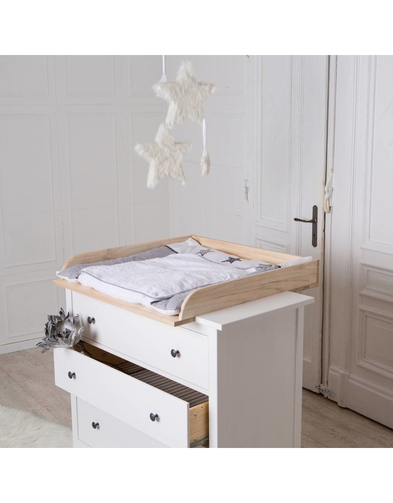 Puckdaddy Wickelaufsatz aus Naturholz - Puckdaddy