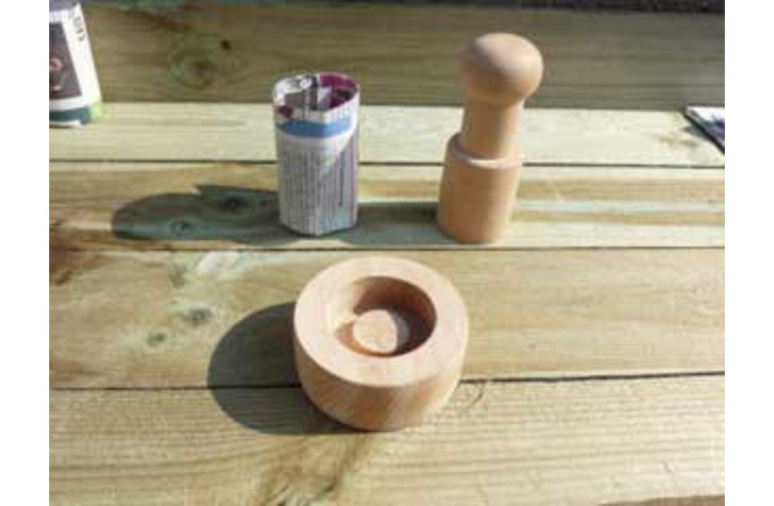 Papieren potjes maker