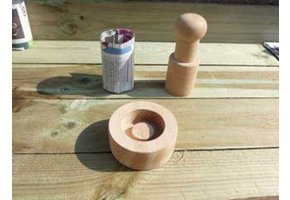 Papieren potjes maker