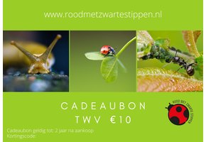 Cadeaubon € 10,-