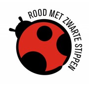 Rood met Zwarte Stippen