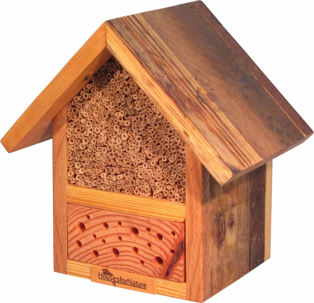 Insectenhotel voor wilde bijen en andere nuttige insecten