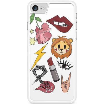 iPhone 7 hoesje - Rebel patches