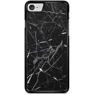 iPhone 7 hoesje - Marmer zwart