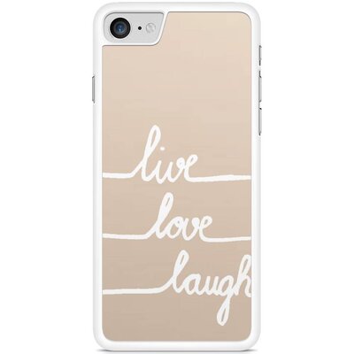 iPhone 7 hoesje - Live, love, laugh