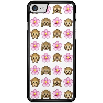 iPhone 7 hoesje - Emoji aapjes
