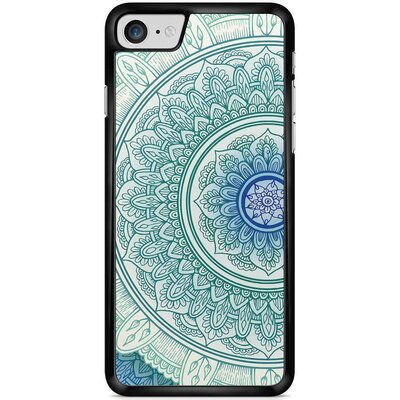 iPhone 7 hoesje - Mandala blauw
