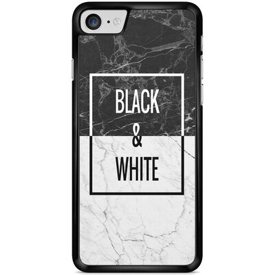 iPhone 7 hoesje - Black & white