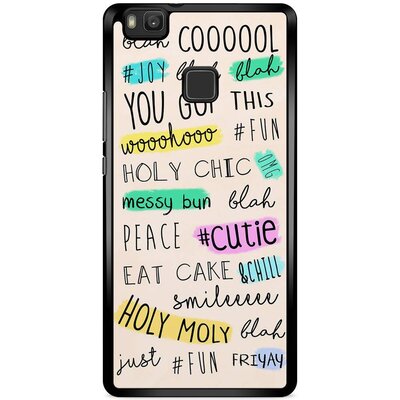 Huawei P9 Lite hoesje - Typo fan
