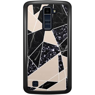LG K10 hoesje - Abstract painted