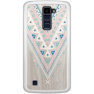LG K10 hoesje - Arrow wood