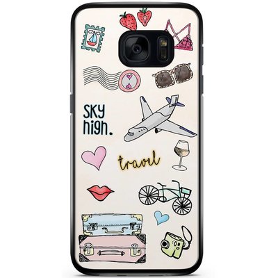 Samsung Galaxy S7 hoesje - Let's travel