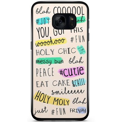 Samsung Galaxy S7 hoesje - Typo fan