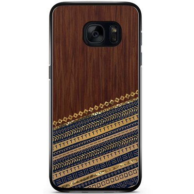 Samsung Galaxy S7 hoesje - Modern wood