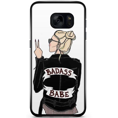 Samsung Galaxy S7 hoesje - Badass girl