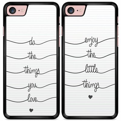 Best friends hoesjes - Blonde en brunette