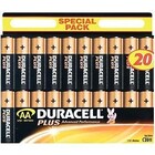 Duracell 20pack aa batterijen