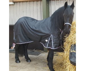 Outdoordecke Big Neck 300gr | Schwarz | 135 Cm