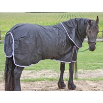 LuBa Pferdedecken, Extreme® Regendecke Turnout 1680D mit Halsteil - Friesisch